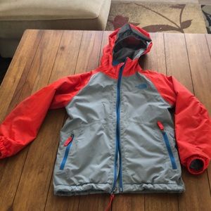 North face 3 in 1 boys jacket size 7/8